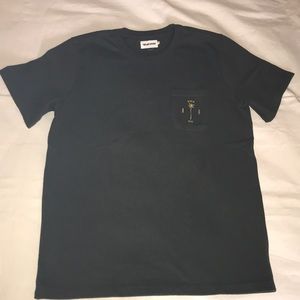 Taylor stitch heavy bag tee green